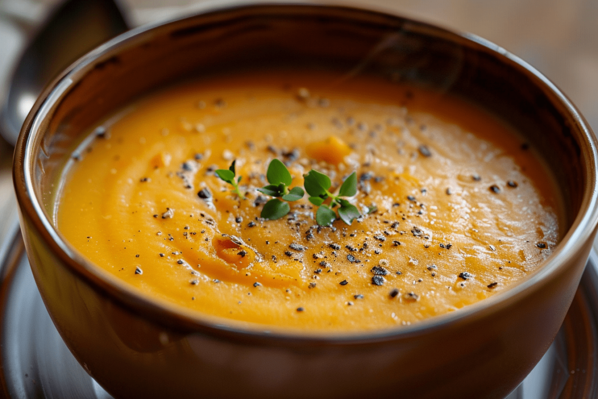 vegan sweet potato soup 